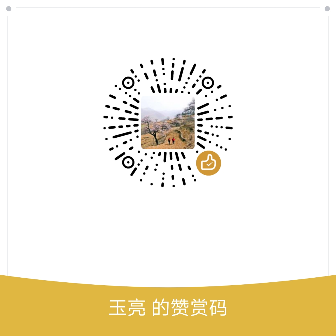 我的赞赏码