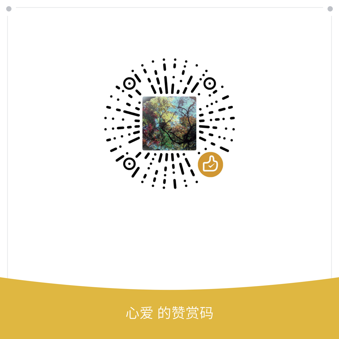 我的赞赏码