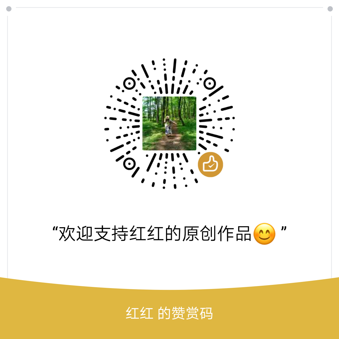 我的赞赏码