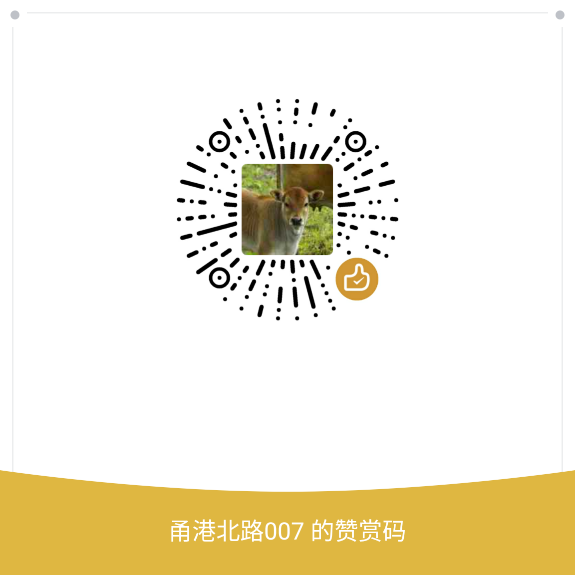 我的赞赏码