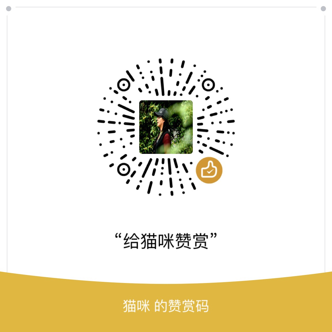 我的赞赏码
