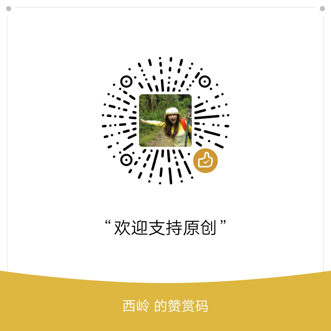 我的赞赏码